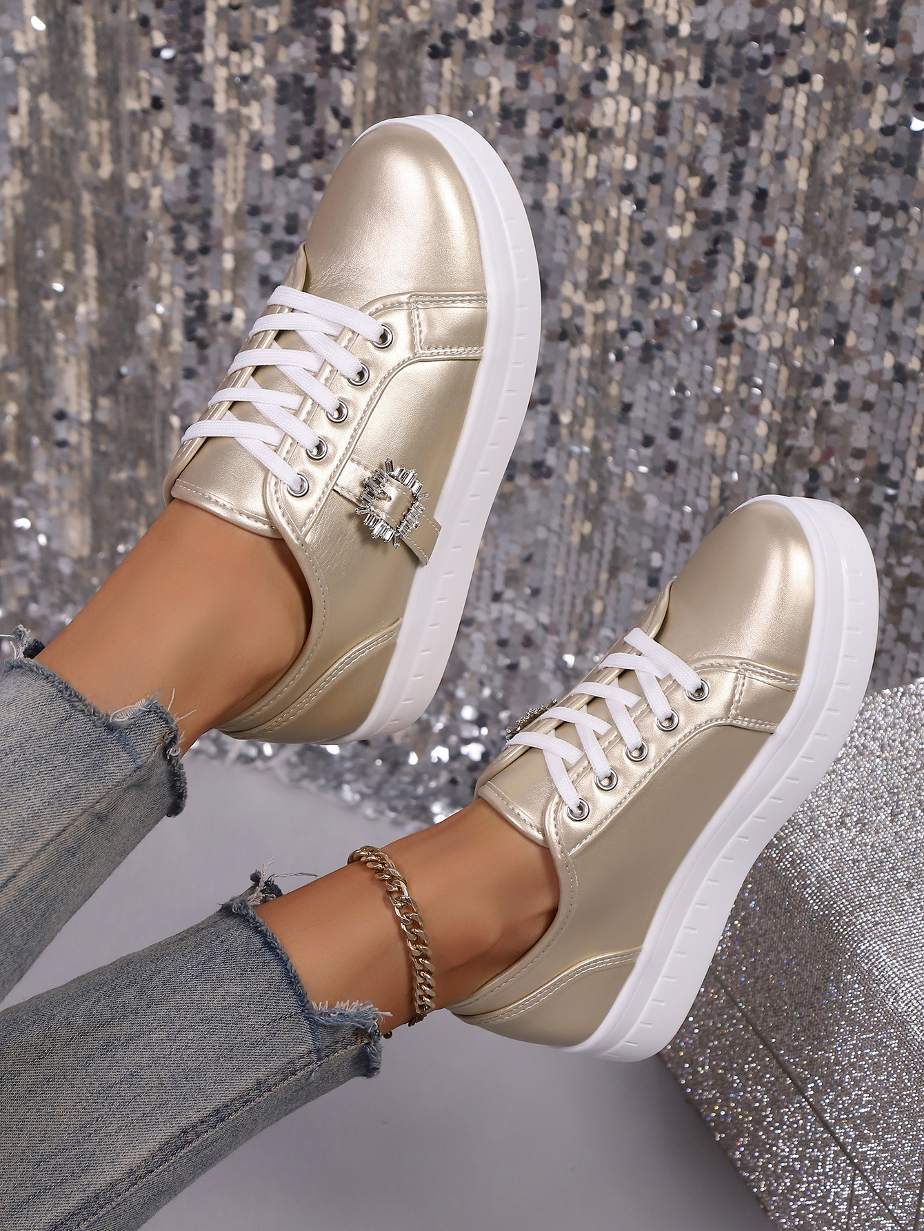 New Soft Bottom Leather Sports Women's Shoes - Image 7