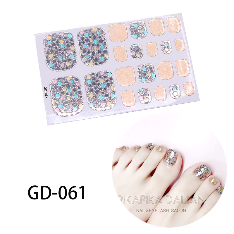 Stamping Removable French Foot Sticker For Nail Enhancement - Image 3
