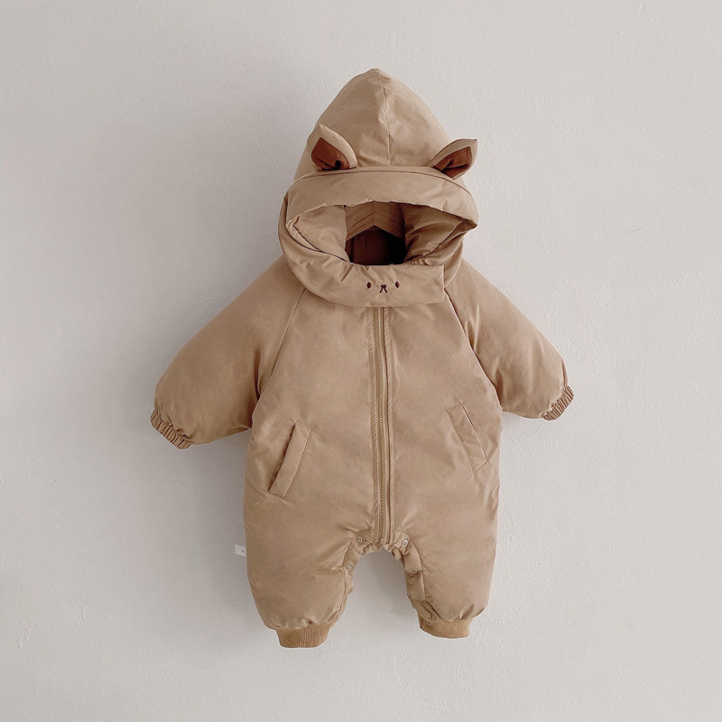 Baby Jumpsuit Baby Thick Winter Clothes - Image 2