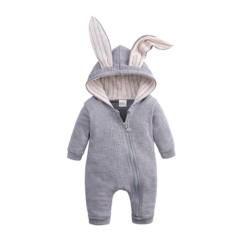 Babies' Big Ears Rabbit One-piece Romper - Image 9