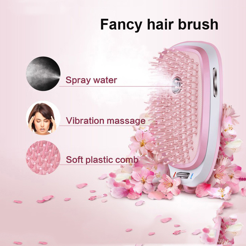 Electric Head Massage Comb Steam Anti-static Hair Care Lithium Battery - Image 5