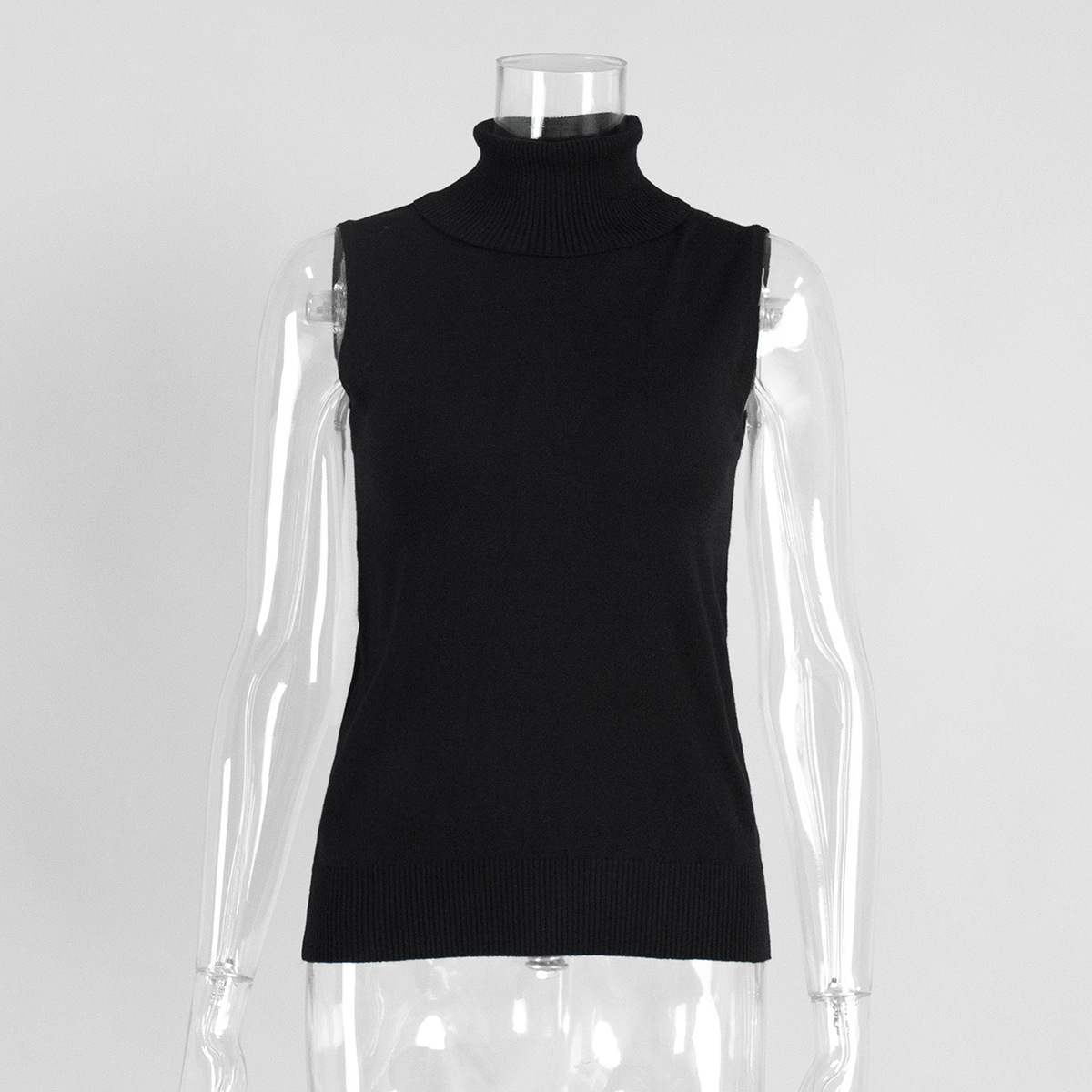 Knitted Sleeveless Vest European And American Autumn - Image 8