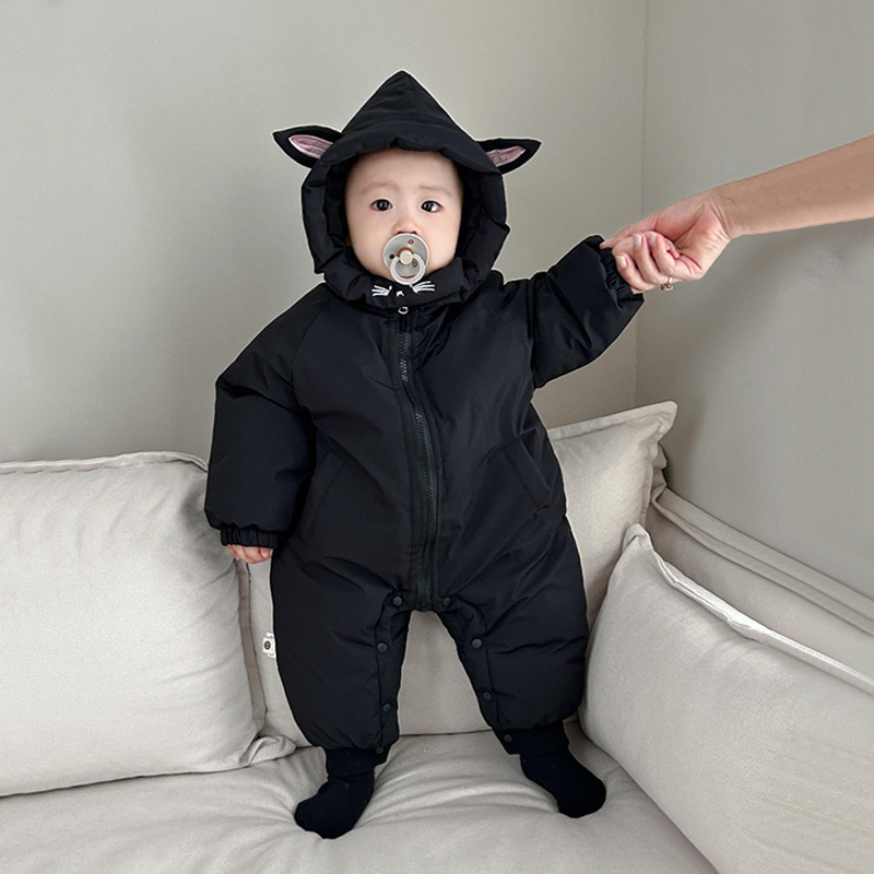 Baby Jumpsuit Baby Thick Winter Clothes - Image 5
