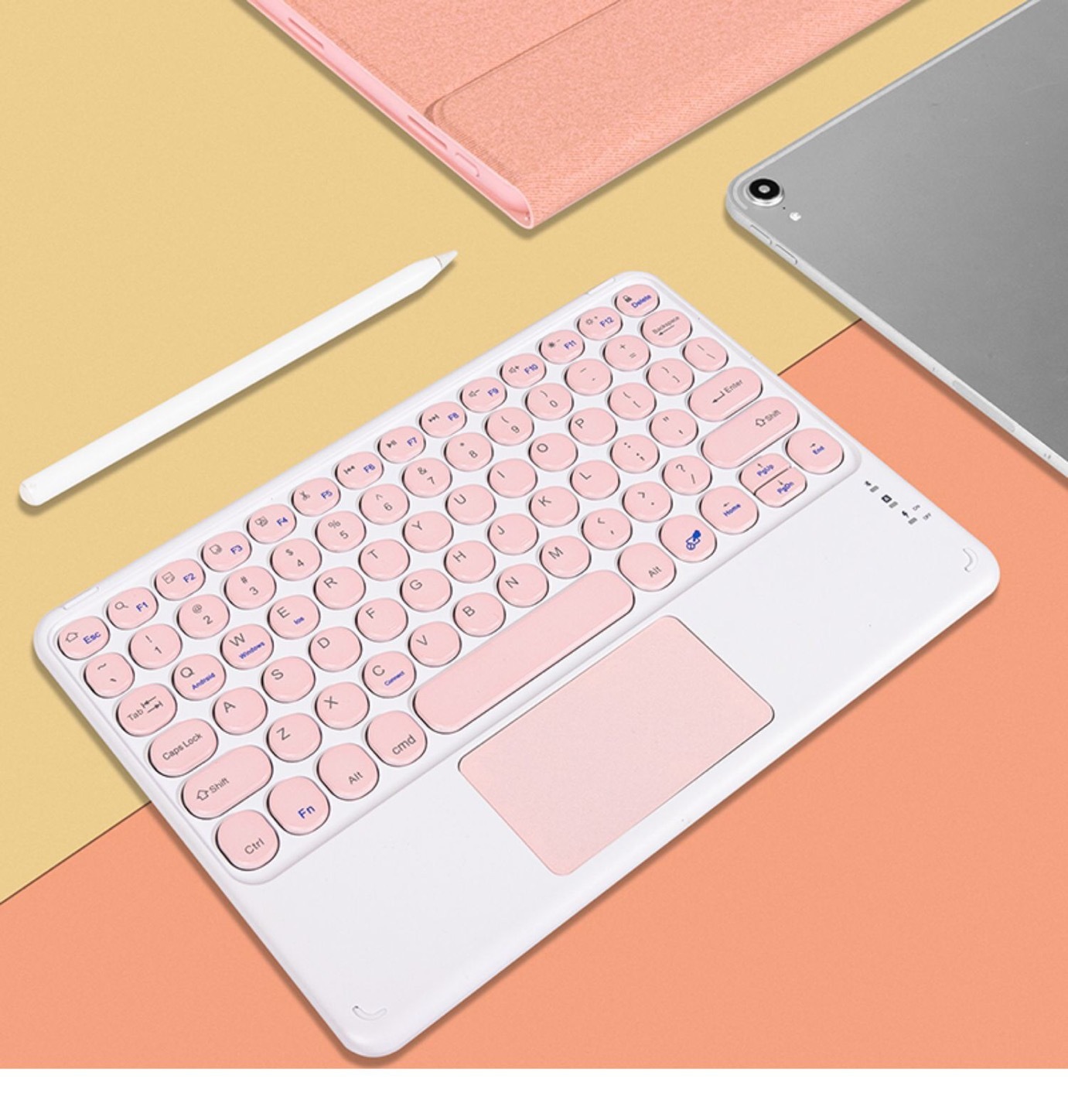 Thin Bluetooth Keyboard And Mouse Kit For Tablet PC - Image 4