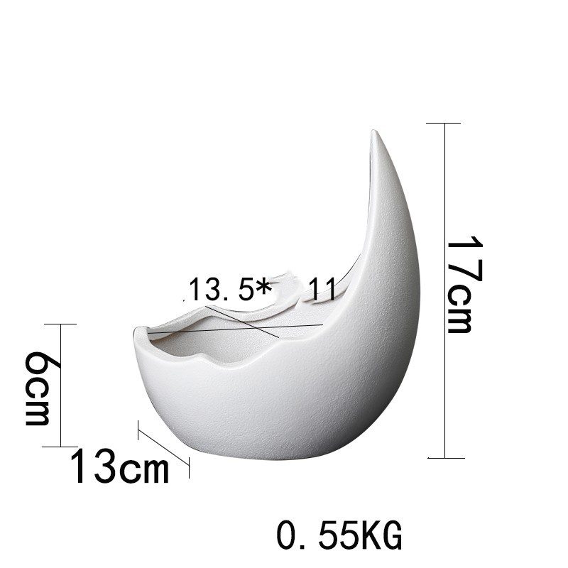 Phalaenopsis Ceramic Pot Succulent Pot Living Room - Image 3