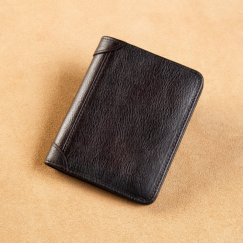 All-in-one Short Money Leather Ultra-thin Men's Wallet - Image 9