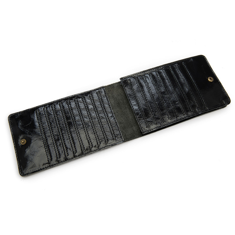 Men's Long Mobile Phone Bag Money Bag Head Layer Cowhide Crazy Ma Card Bag Wallet Card Clip Big Card Clip Thin - Image 6