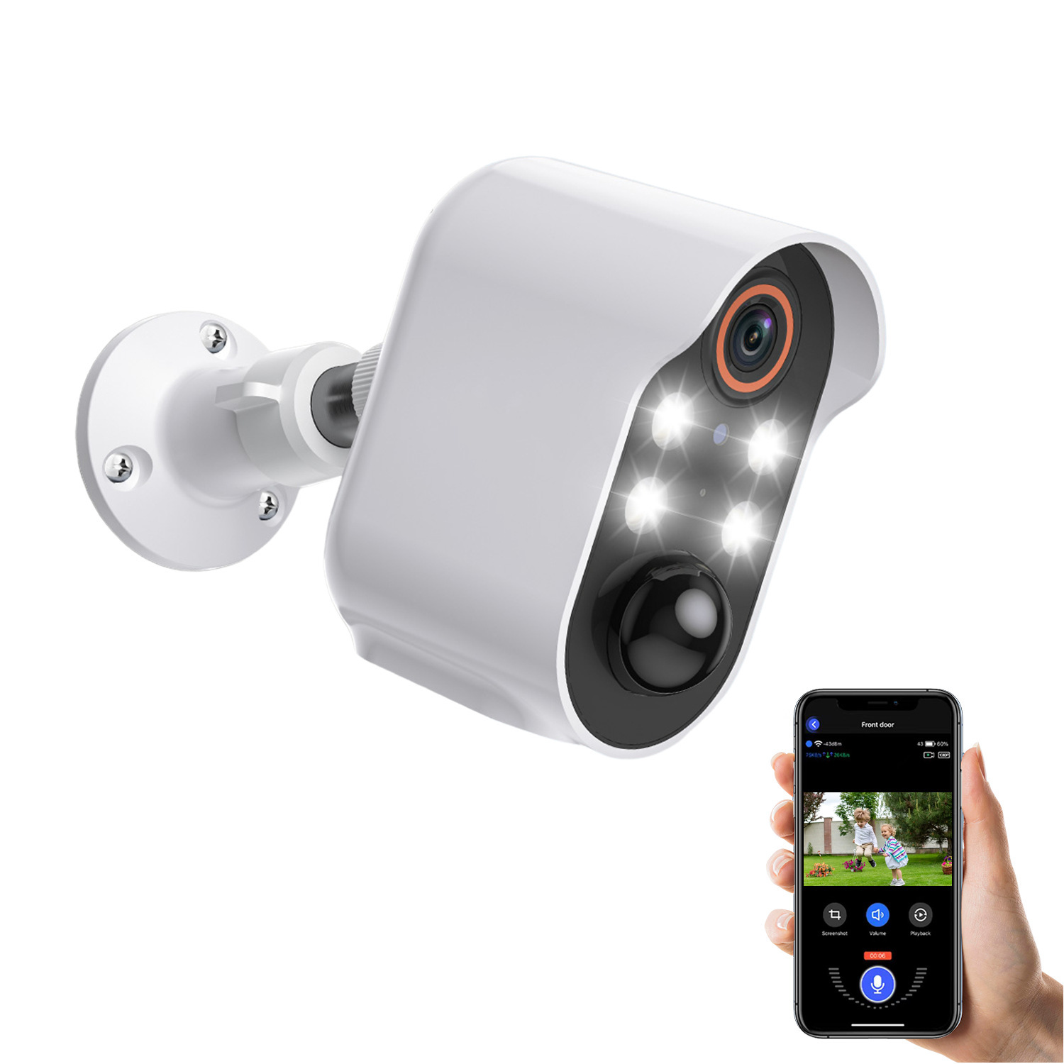 Security Battery Camera Wireless WiFi Outdoor Monitoring - Image 7