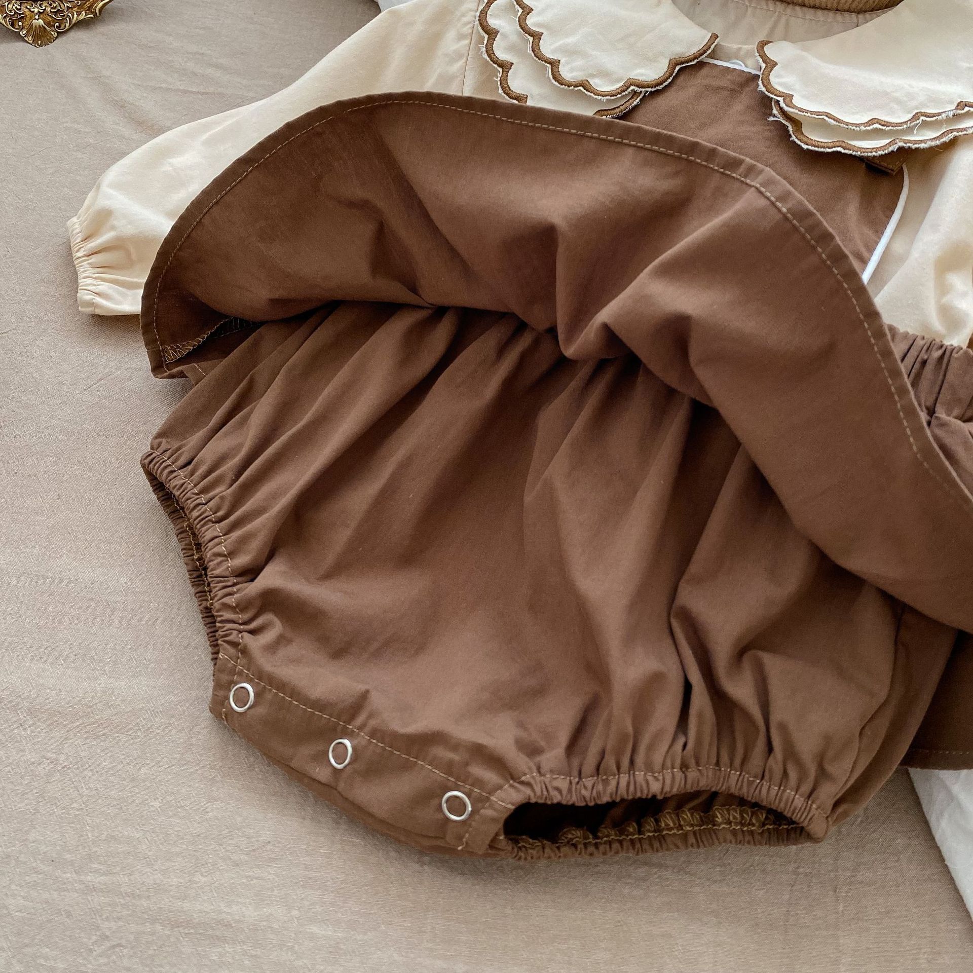 Clothes For Babies Baby Sleeveless Suspender Romper Shirt - Image 2