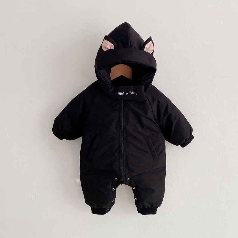 Baby Jumpsuit Baby Thick Winter Clothes - Image 3