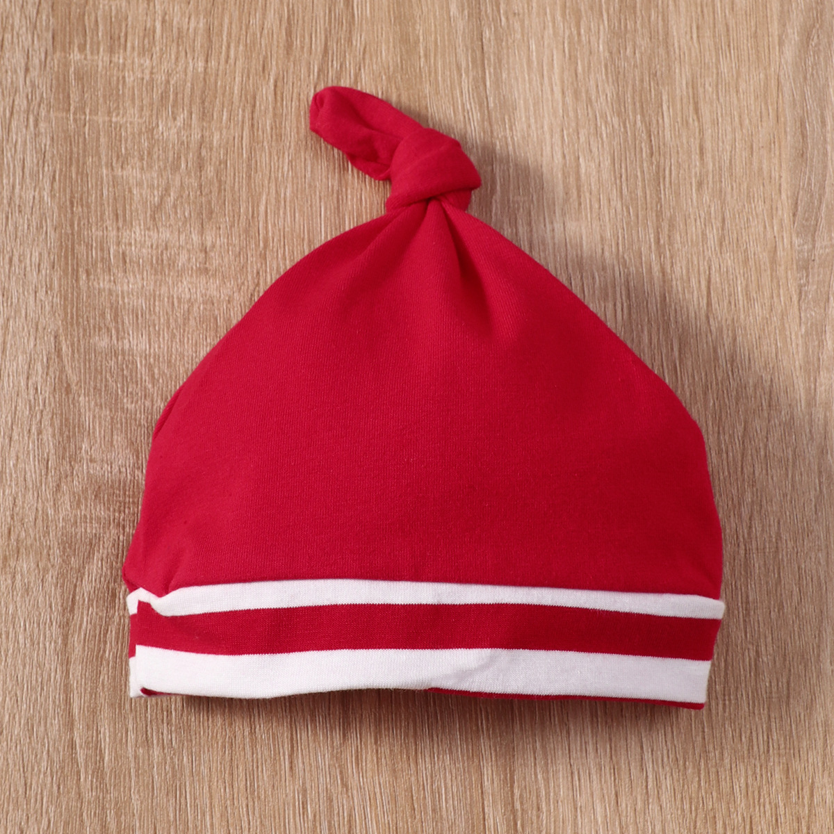 Kids Christmas Elk Striped Hat Set - Image 6