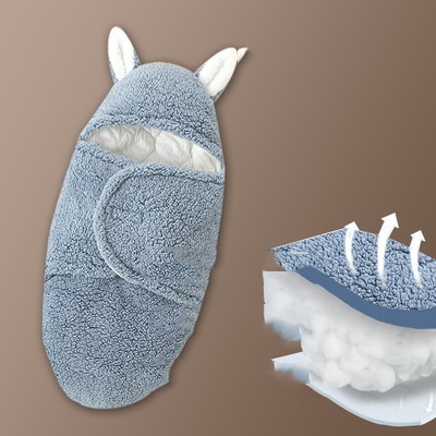 Baby Hold Newborn Thickened Out Wrap Swaddle Sleeping Bag - Image 8
