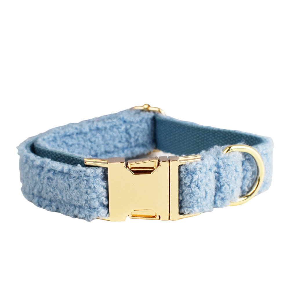 Blue Teddy Bear Dog Breast Collar Pet Collar - Image 7