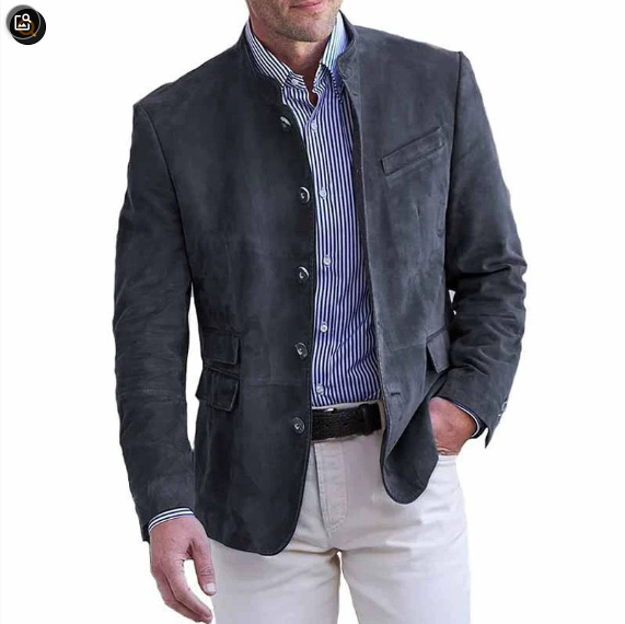European And American Men's New Retro Casual Jacket - Image 9