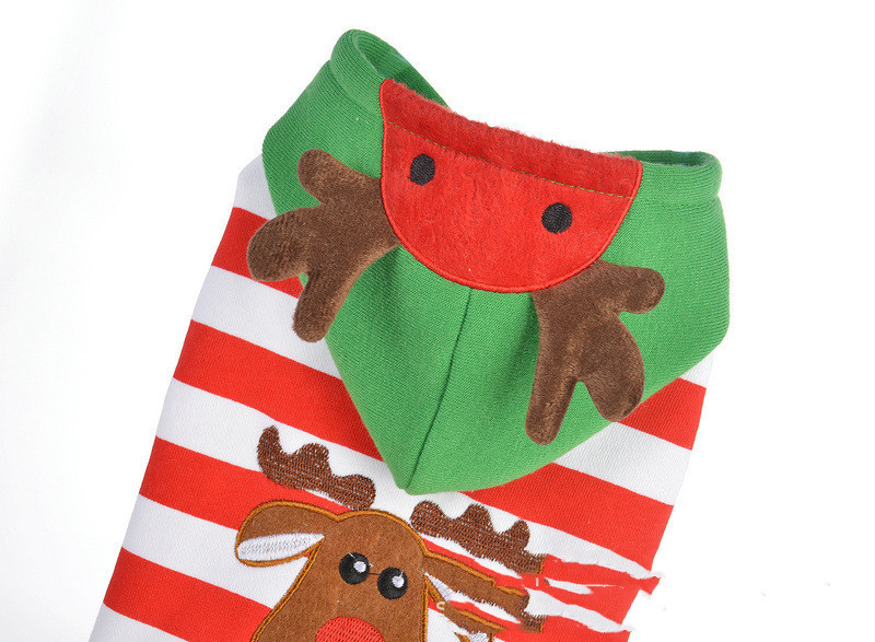 Christmas Transformed Elk Dress Dog Jacket - Image 4