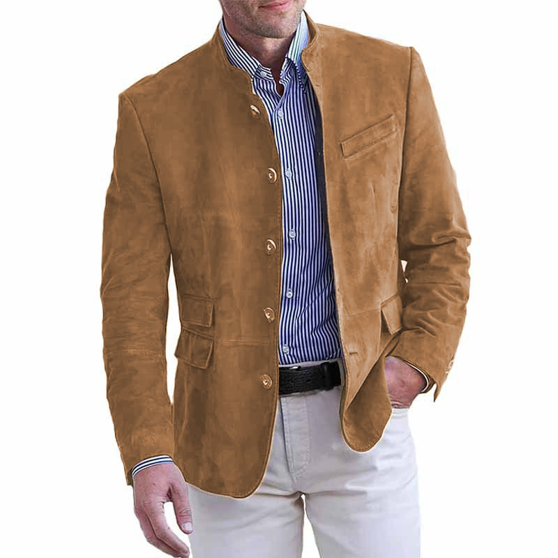 European And American Men's New Retro Casual Jacket - Image 8