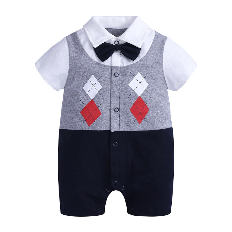 Baby Romper Gentleman Baby Jumpsuit - Image 3