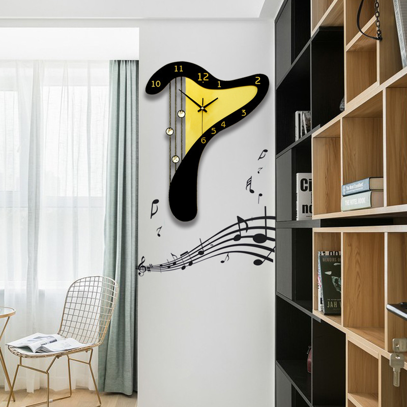 Craft Wall Clock Creative Fashion Wall Clock Arabic Digital Home Clock - Image 2