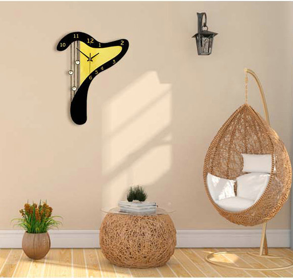 Craft Wall Clock Creative Fashion Wall Clock Arabic Digital Home Clock - Image 4