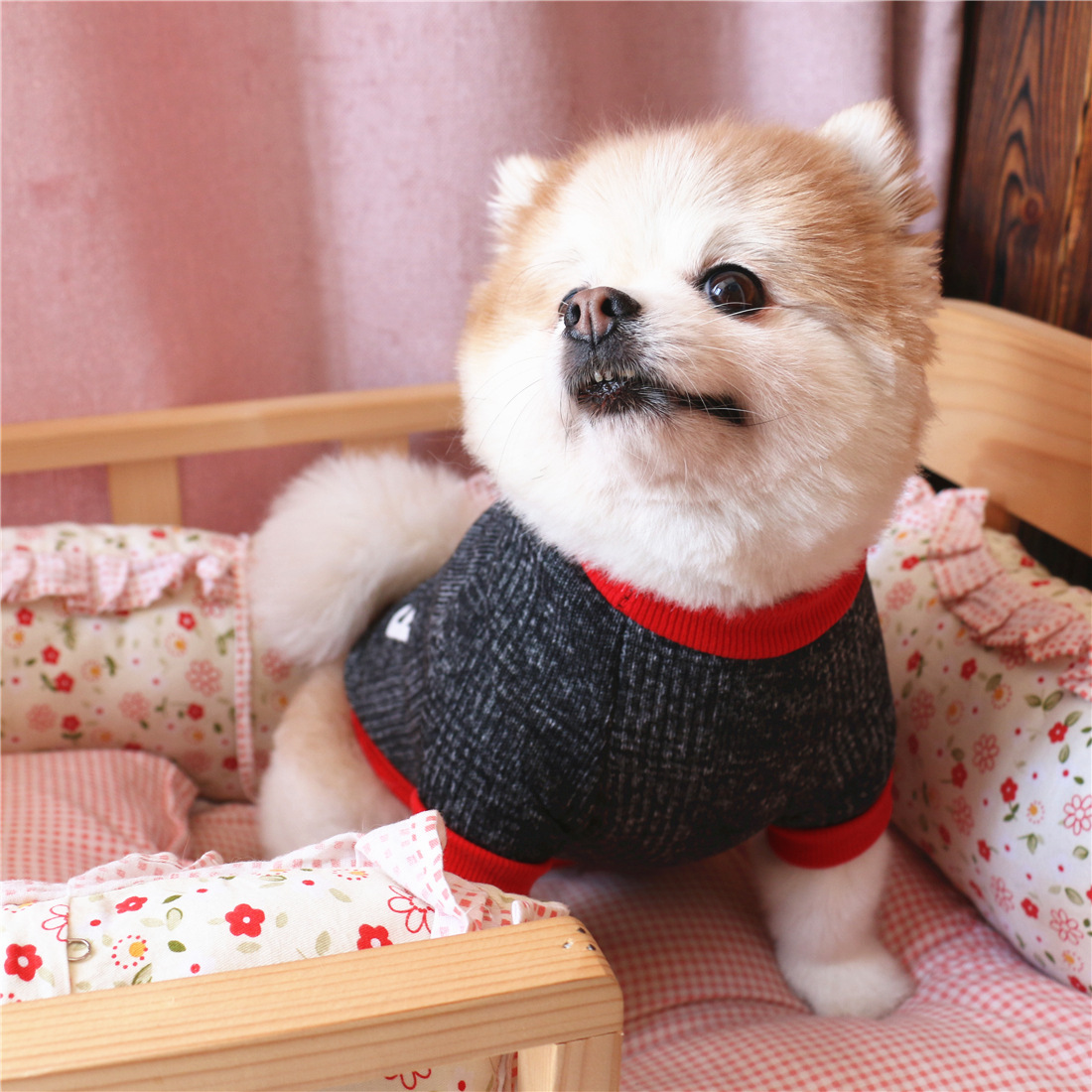 Pet Clothes, Dog Clothes, Spring And Autumn Chemical Fiber Thick Fleece - Image 5