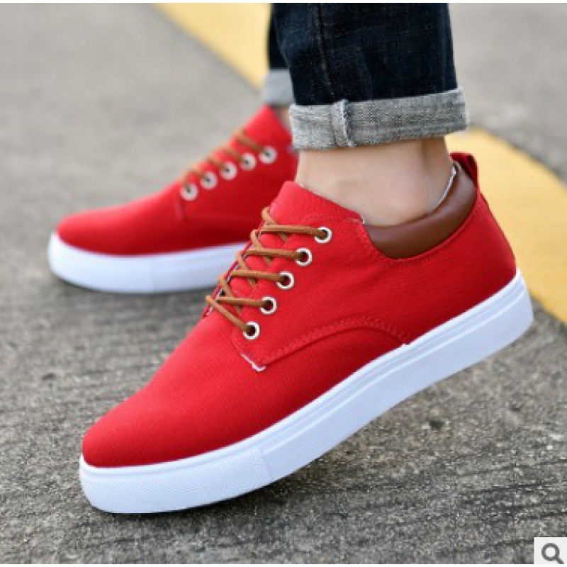 Korean Breathable Men's Casual Canvas Sport Shoes Sneakers - Image 4