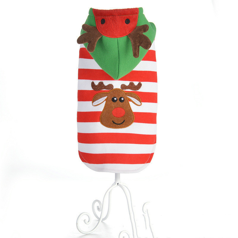 Christmas Transformed Elk Dress Dog Jacket - Image 3