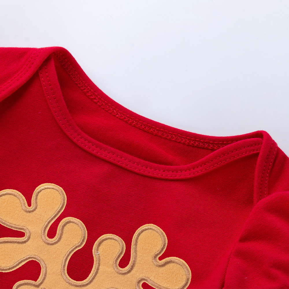 Baby Short Sleeve Cartoon Romper Mesh Dress - Image 5