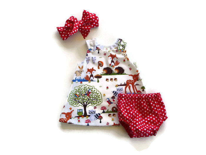 Children's Suit Girl Baby Baby Three-Piece Shorts Headband Dress - Image 5