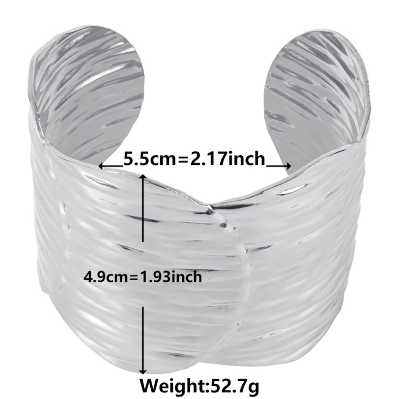European And American Adjustable Stainless Steel Bracelet - Image 2