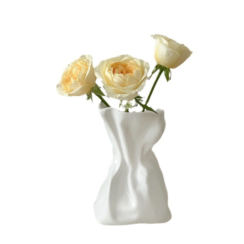 Simple Cream Style Vase Decoration Home Decoration - Image 4