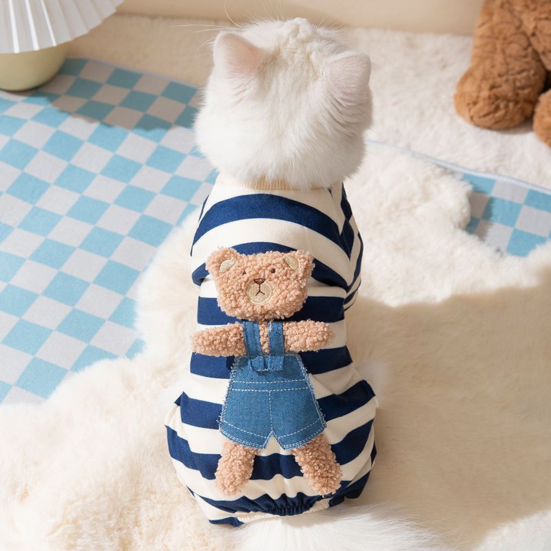 Cute Kitty Pet Clothes Anti-lint - Image 2