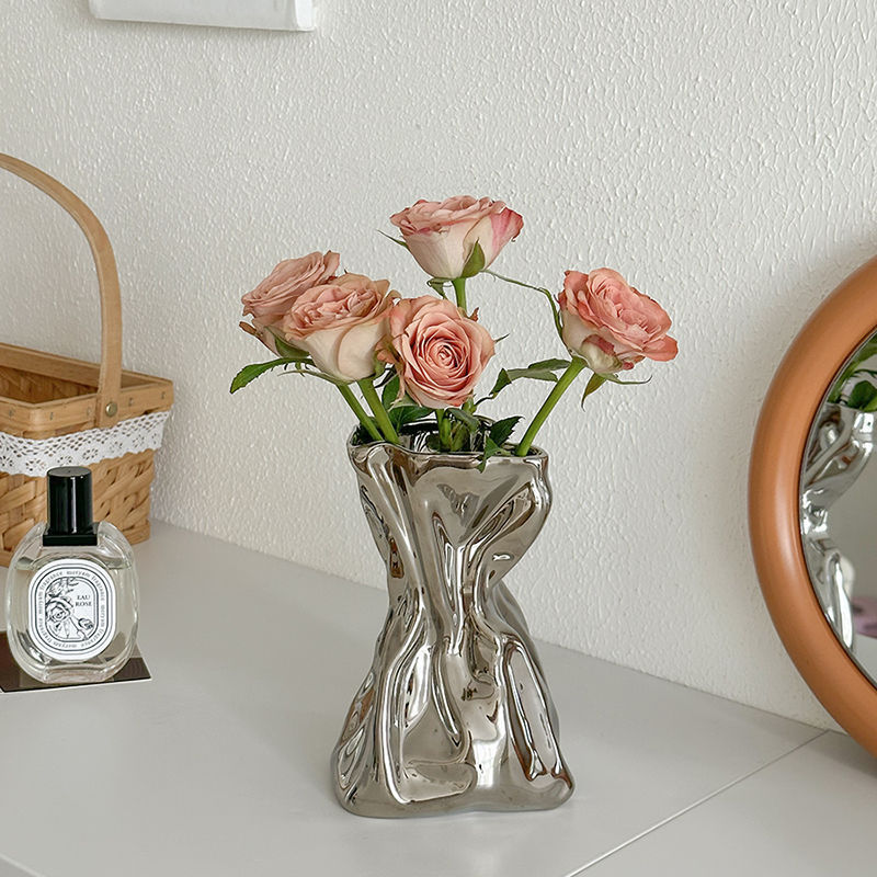 Simple Cream Style Vase Decoration Home Decoration - Image 5