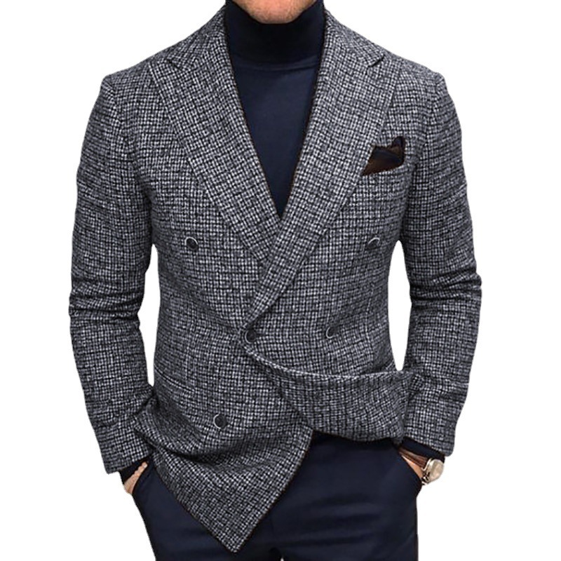 Casual Men's Gentleman Casual Suit Jacket - Image 9