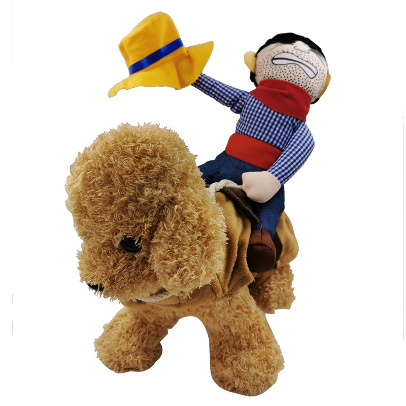 Cute And Funny Pet Dog Riding A Horse - Image 8