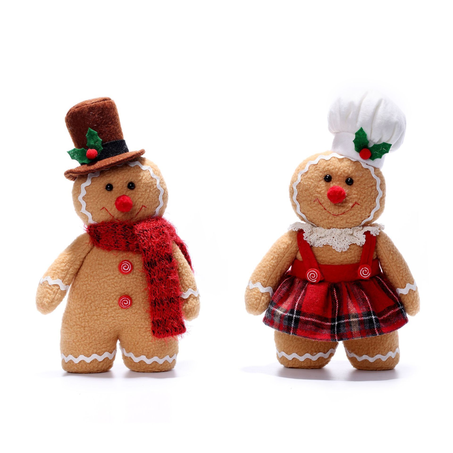 New Christmas Decoration Gingerbread Man Doll - Image 9