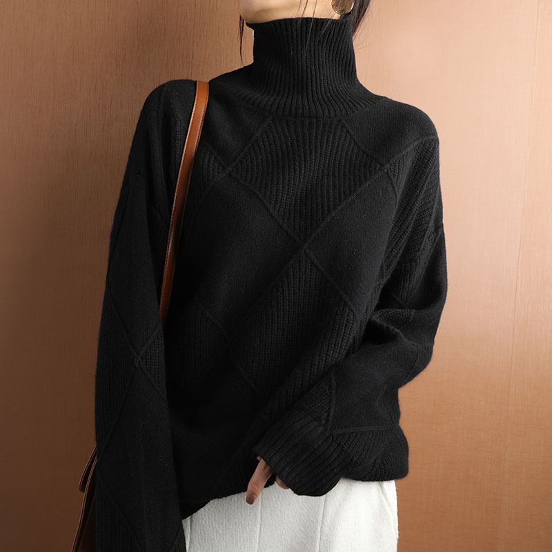 Knitwear Autumn And Winter Long-sleeved Outer Wear Bottoming Shirt - Image 7