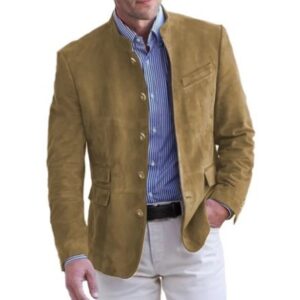 European And American Men's New Retro Casual Jacket