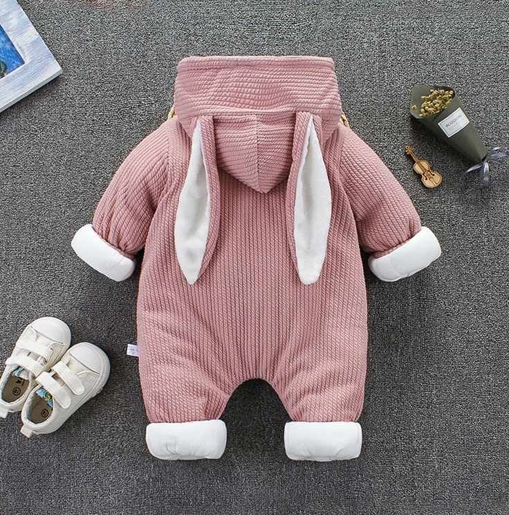 Autumn Winter Coat Jumpsuit Baby Clothing Newborn Snowsuit Boy Warm Romper Down Cotton Jackets Girl Snow clothes Bodysuit - Image 5