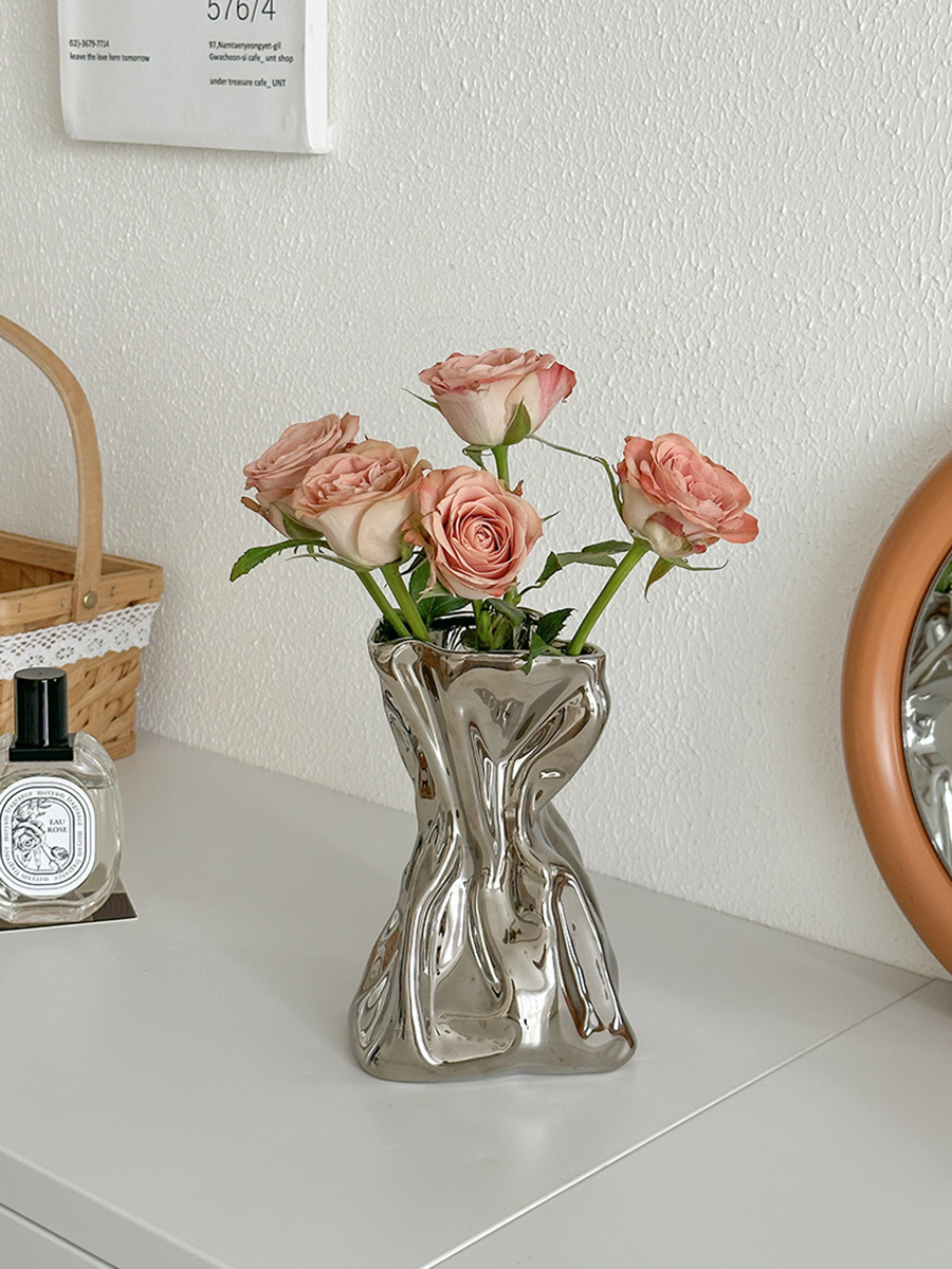 Simple Cream Style Vase Decoration Home Decoration - Image 10