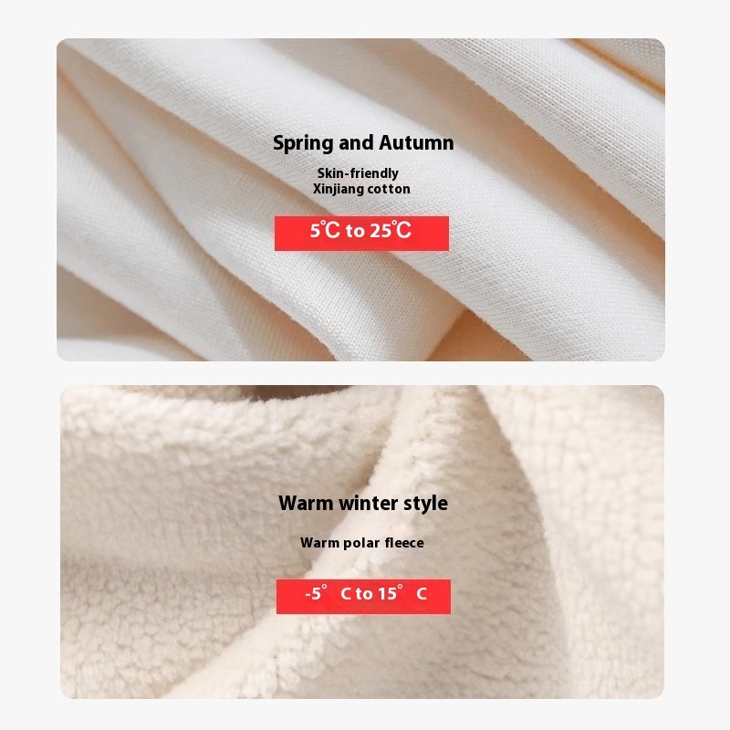 Gray Hooded Sweater For Women Fleece-lined Thick Loose Casual Sweatshirt - Image 6