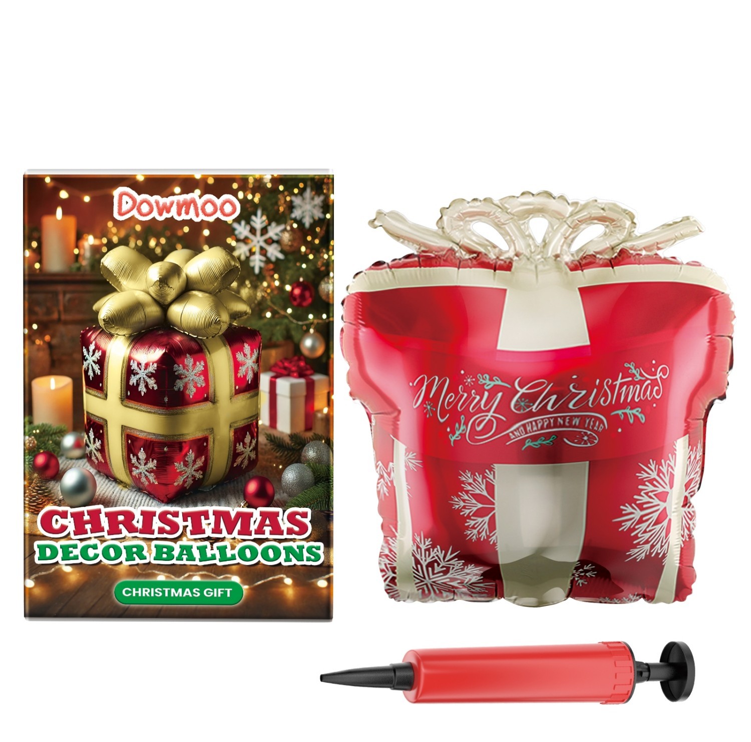 Christmas Decor Balloons Christmas Snowman - Image 8