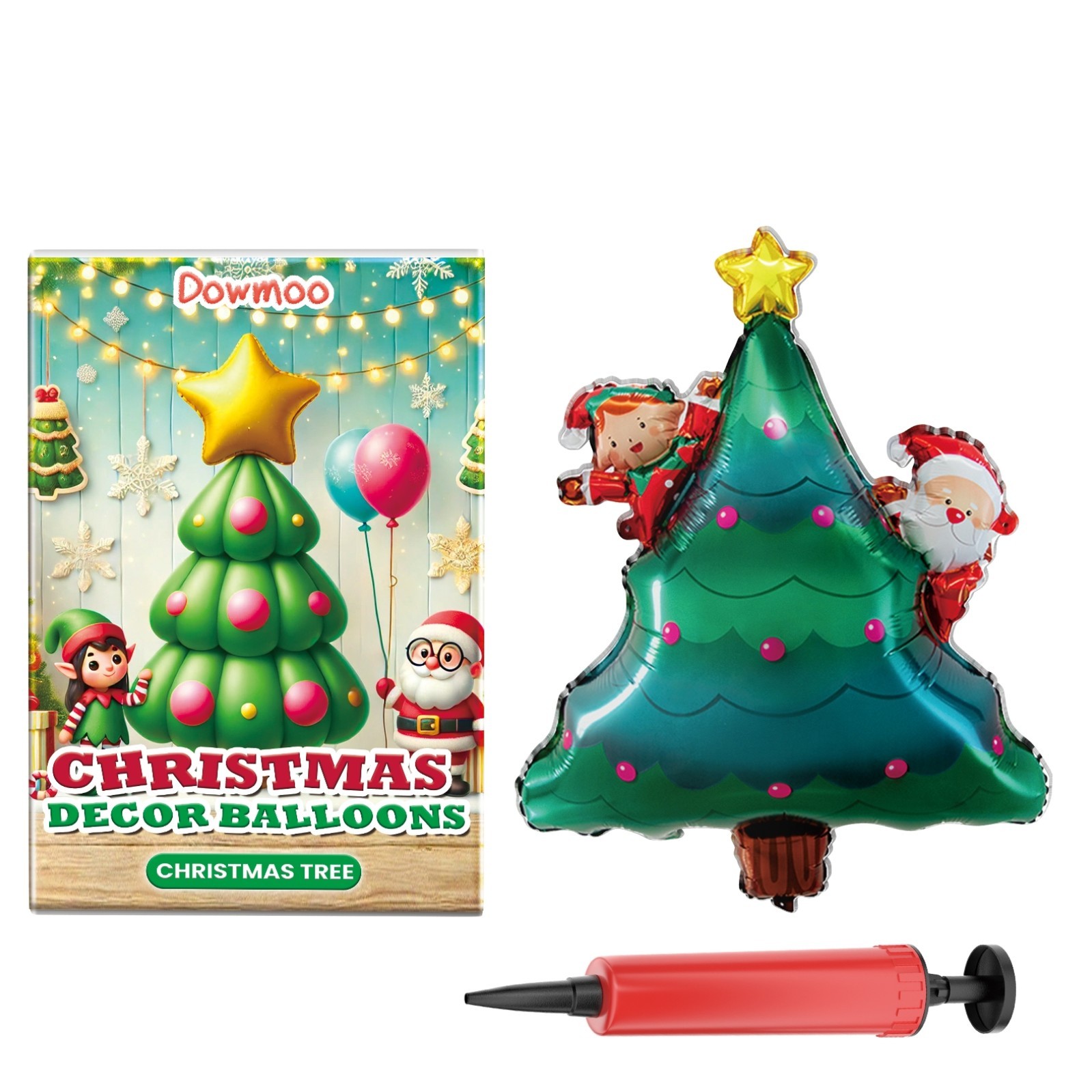 Christmas Decor Balloons Christmas Snowman - Image 3
