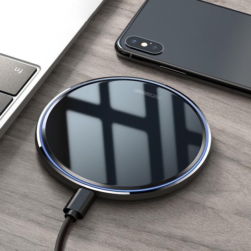 Cross-Border 10W Mirror Wireless Charger Fast Charge - Image 2