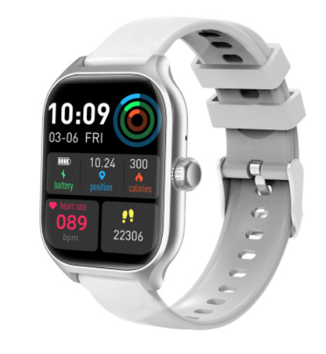 Bluetooth Smart Watch Full Touch Screen Heart Rate Smart Sport Bracelet - Image 3