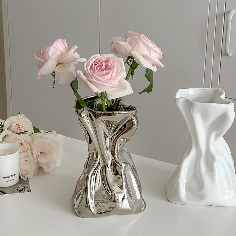 Simple Cream Style Vase Decoration Home Decoration - Image 8
