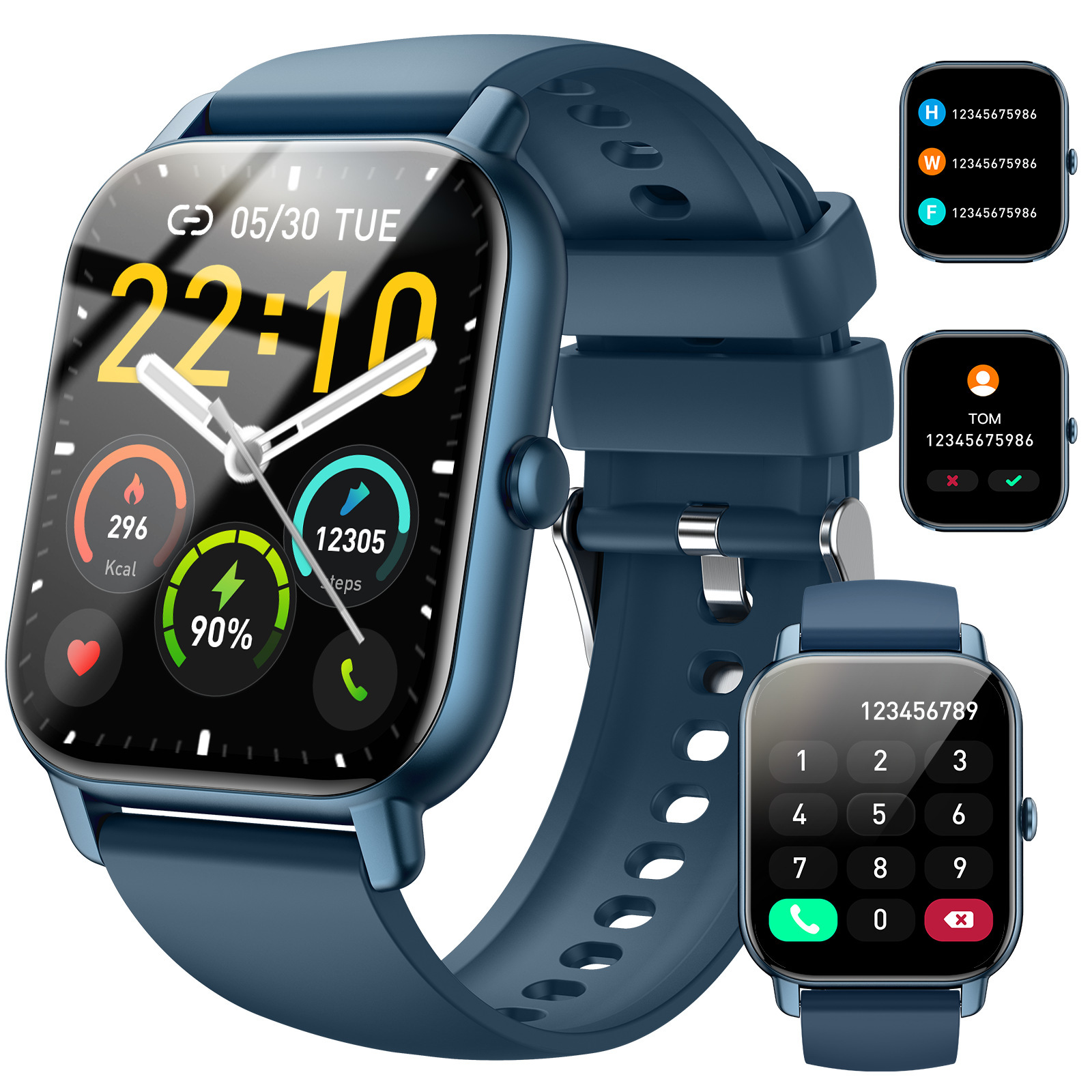 Smart Watch Bluetooth Calling Heart Rate Blood Pressure Sleep - Image 2