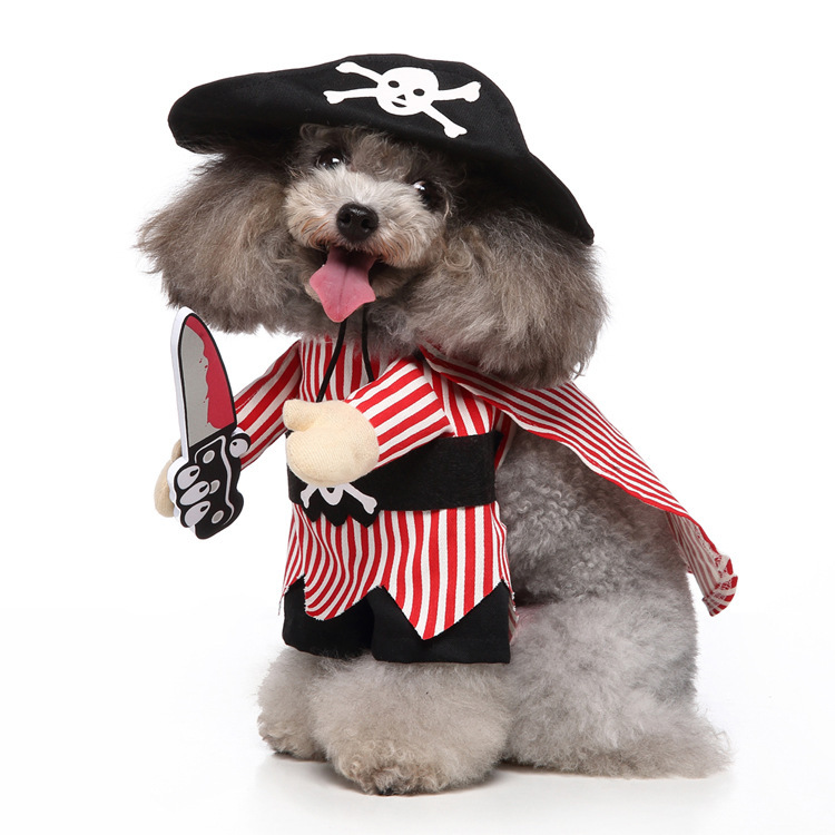 Cosplay Pet Supplies Standing Outfit Funny Dog Clothes Upright Outfit Halloween Christmas Dress Up Pet Outfit - Image 4