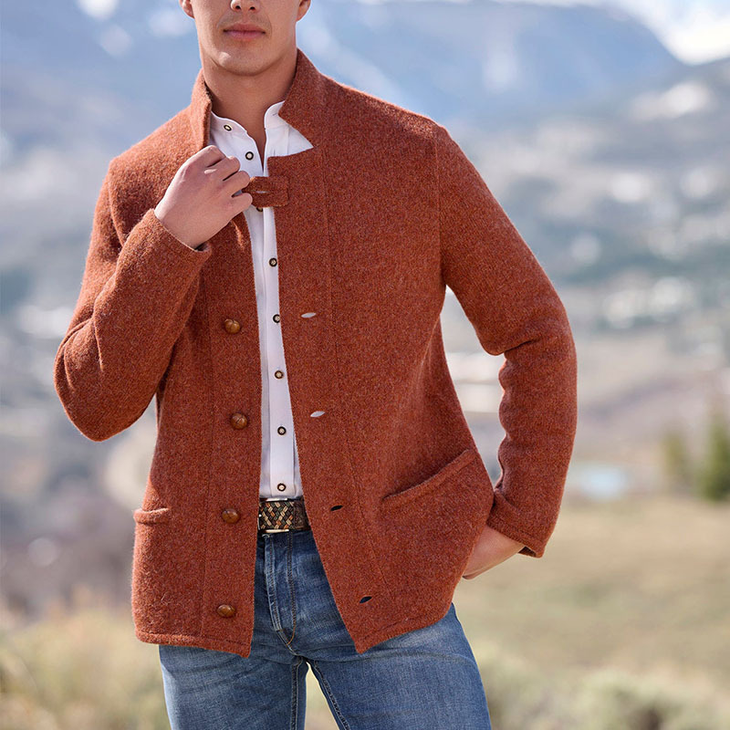 Casual Mid-length Coat And Trench Coat Men - Image 5