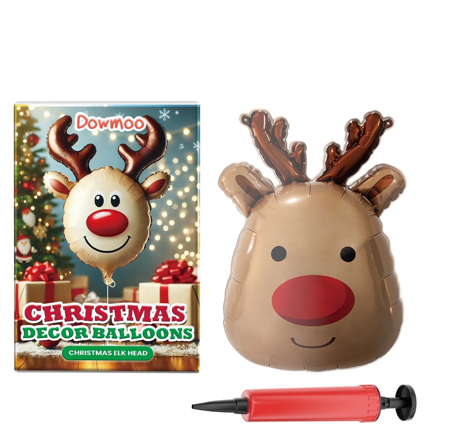 Christmas Decor Balloons Christmas Snowman - Image 2