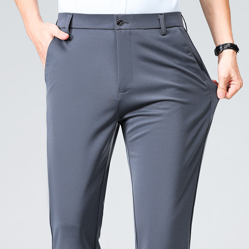 Men's Casual Trousers Business Trousers Loose - Image 3